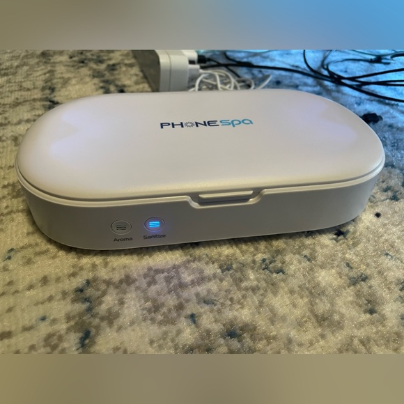 NWOT: PhoneSpa Phone & Accessory Sanitizer w/ Aroma Option - Picture 8 of 10